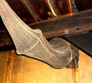 Fischreusen im Bauernhaus