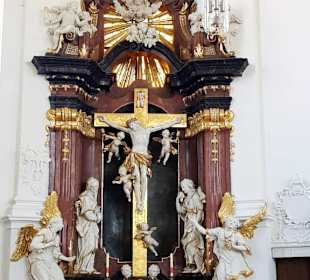 Kleinerer Seitenaltar der Zweite