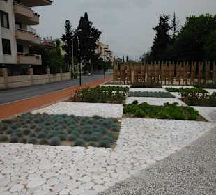 Neu angelegte Promenade