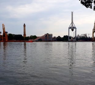 Blick auf den Leuchtturm von der anderen Seite