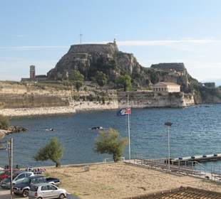 Stara forteca w Korfu