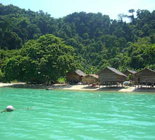 Dorf der Einheimischen