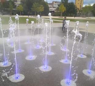Brunnen Wasserspiele