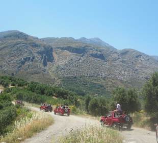 Quer durch die Landschaft