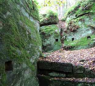 Rundgang durch die Ebnether Felsenkeller