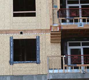 I palazzi in costruzione