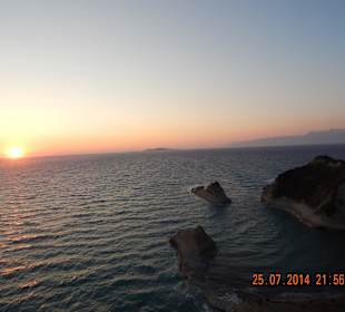 Sun set from Cape Drastis - Thematic Park 
