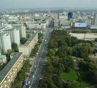 Centrum Warszawy - panorama