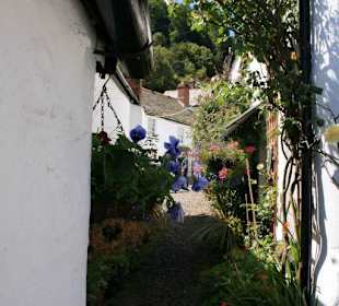 Blick in eine Seitengasse
