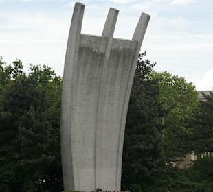 Das Luftbrückendenkmal in Berlin Tempelhof