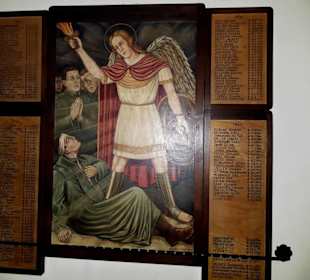 Gemälde in der Kirche