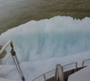 Eisberg auf dem Portage See