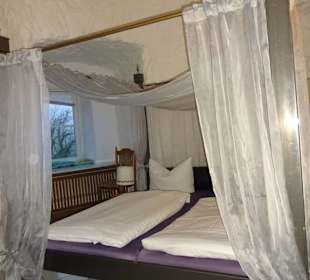 Schlafzimmer im Turm