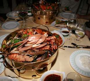 Speisenauswahl im Thon Buri