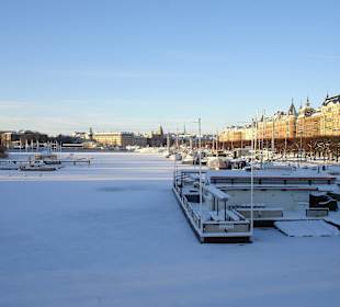 Stockholm im Eis