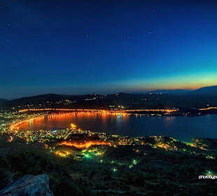Samos Town View from Profitis Ilias