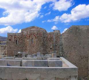 In der Festung Lindos