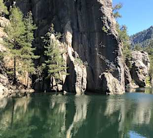Oymapinar Baraji/ Stausee Green Lake & Green Canyon