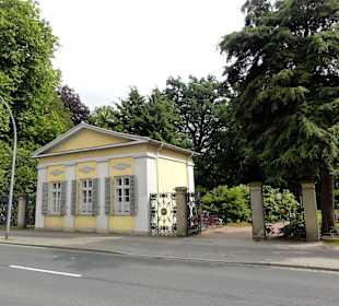 Eingang zum Schlossgarten Oldenburg