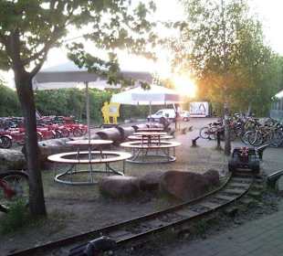 Die Minidraisinenstrecke