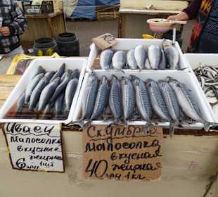 Fischmarkt im Wochenmarkt