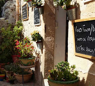 Das Bistro neben der Kapelle auf dem Calvarienberg