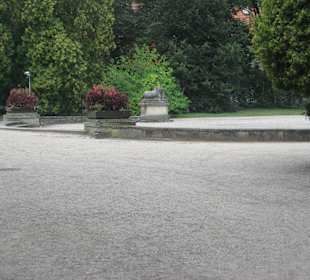 Park przy Pałacu w Nieborowie