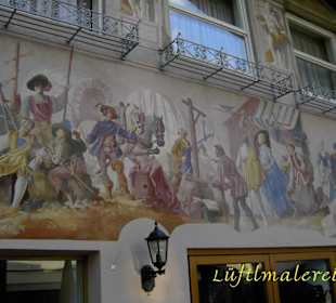 Hauswandmalerei in Mittenwald