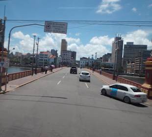 Blick auf das Brückenbauwerk