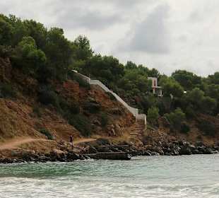 55 Stufen bis zum Strand