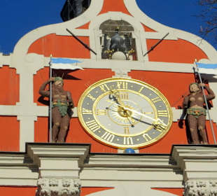Uhrwerk am Rathaus