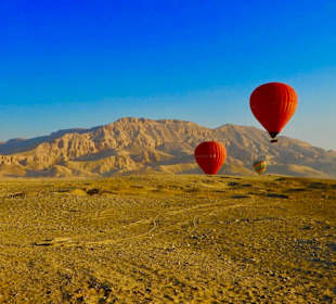 Landung in der Wüste