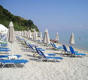 Stadt-Strand von Afithos