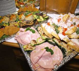 Köstliches italienisches Buffet