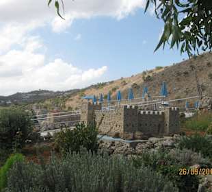 Blick zu dieser Miniwelt vom Strand