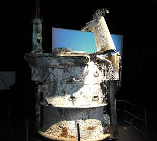 Geborgener U-Boot-Turm