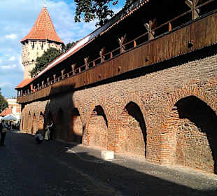 Stadtmauer Sibiu/Hermannstadt