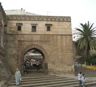 Zugang zur Medina,Tetouan.