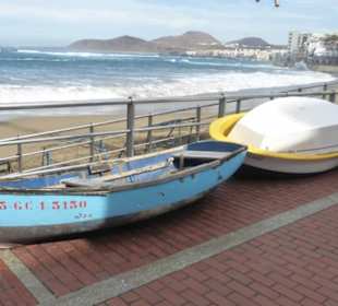 Unterwegs auf der Strandpromenade Las Canteras