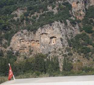 Felsengräber in Dalyan