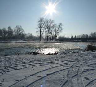 Isar friert nicht zu