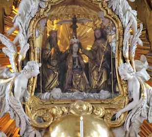Der Gnadenaltar der Basilika Gößweinstein