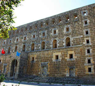Aspendos An/Abfahrt Landschaft