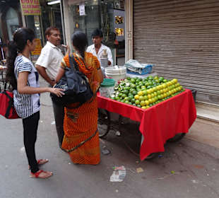 Auf dem Markt in Dehli