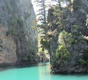 Der Green Canyon.Traumhafte Natur in der Türkei.