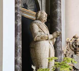 Nordwand im Chorraum Detail