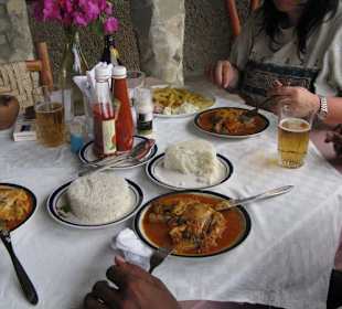 Hähnchen in Marsala mit Ugali
