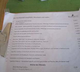 Osteria Scuderia Tagesangebote
