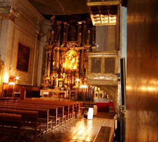 Inneres der Kirche Sant Bartomeu