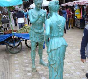 Bronzefiguren Altstadtbereich